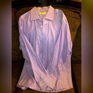 Michael Kors, light, purple dress shirt